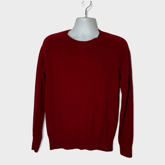 Banana Republic Merino Wool Blend Red Sweater Size M - Picture 5 of 5